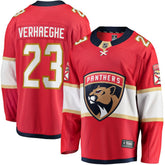 NHL Red Carter Verhaeghe Florida Panthers Fanatics Home Breakaway Jersey