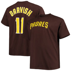 MLB Yu Darvish San Diego Padres Fanatics Big & Tall Name & Number T-Shirt