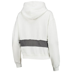 Refried Apparel Women's Sustainable Crop Dolman Pullover Hoodie - Carolina Panthers