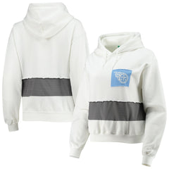 Refried Apparel Women's Sustainable Crop Dolman Pullover Hoodie - Tennessee Titans