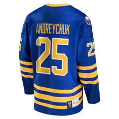 NHL Royal Dave Andreychuk Buffalo Sabres Fanatics Breakaway Retired Player Jersey