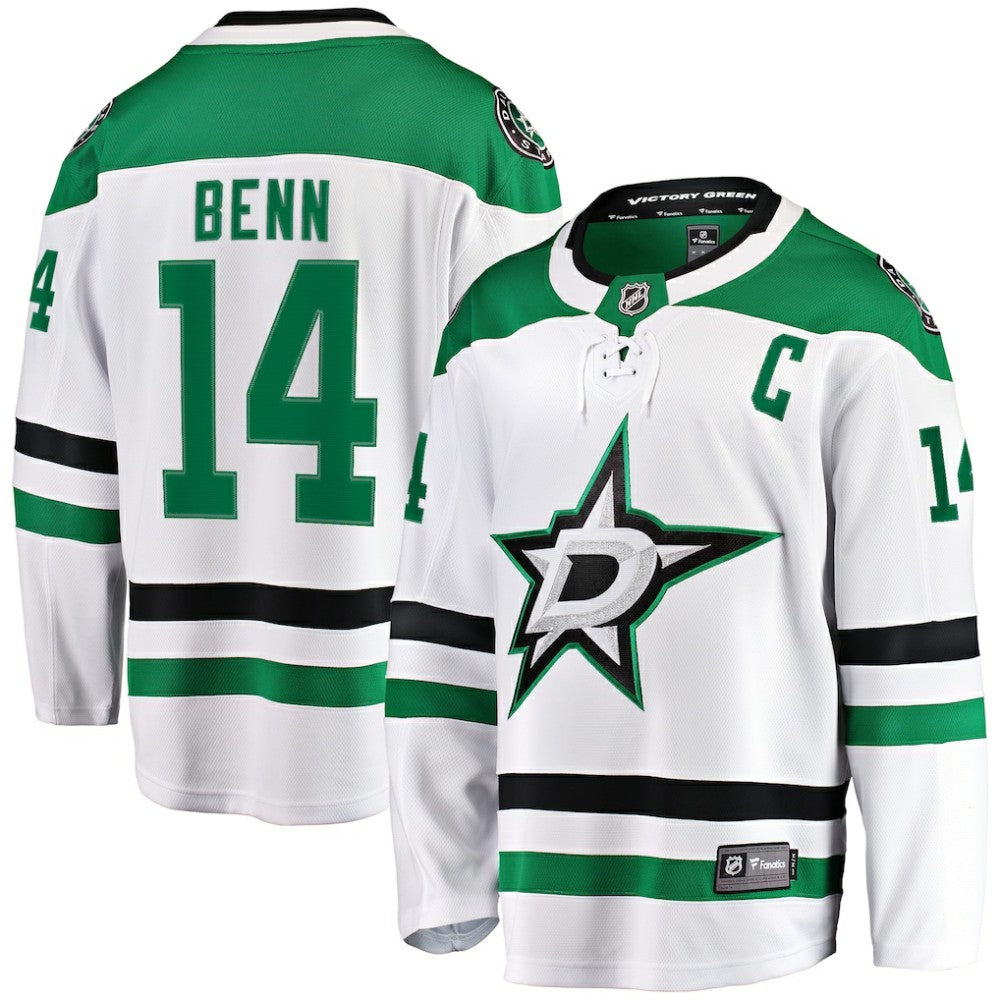 NHL White Jamie Benn Dallas Stars Fanatics Breakaway Jersey