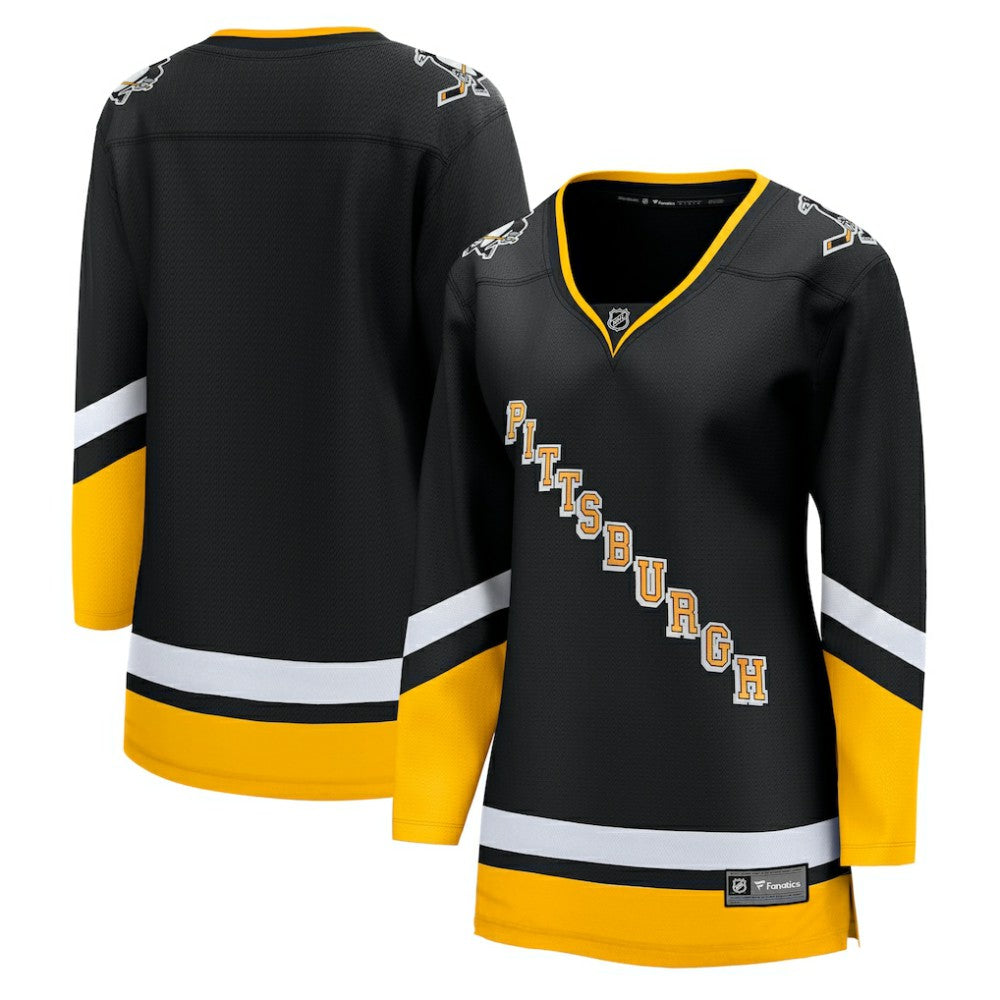 NHL Black Pittsburgh Penguins Fanatics Women's Alternate Breakaway Jersey