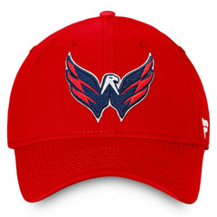 NHL Red Washington Capitals Fanatics Core Primary Logo Flex Hat