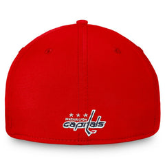 NHL Red Washington Capitals Fanatics Core Primary Logo Flex Hat