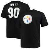 T.J. Watt Big & Tall Player Name & Number T-Shirt - Pittsburgh Steelers