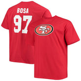 Nick Bosa Big & Tall Player Name & Number T-Shirt - San Francisco 49ers