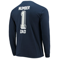 #1 Dad Long Sleeve T-Shirt - Dallas Cowboys