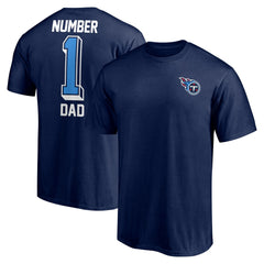 #1 Dad T-Shirt - Tennessee Titans