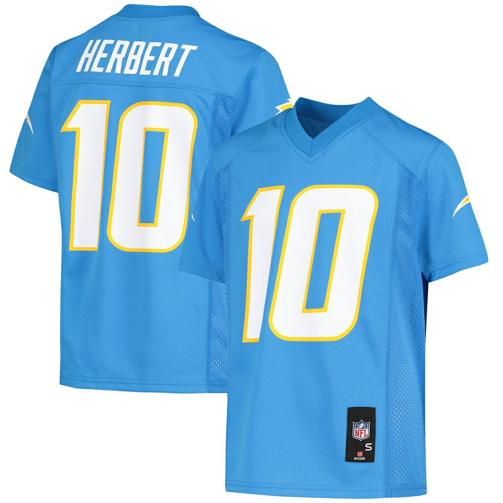 Justin Herbert Youth Replica Player Jersey - Los Angeles Chargers