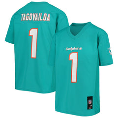 Tua Tagovailoa Youth Replica Player Jersey - Miami Dolphins
