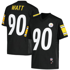 T.J. Watt Youth Replica Player Jersey - Pittsburgh Steelers