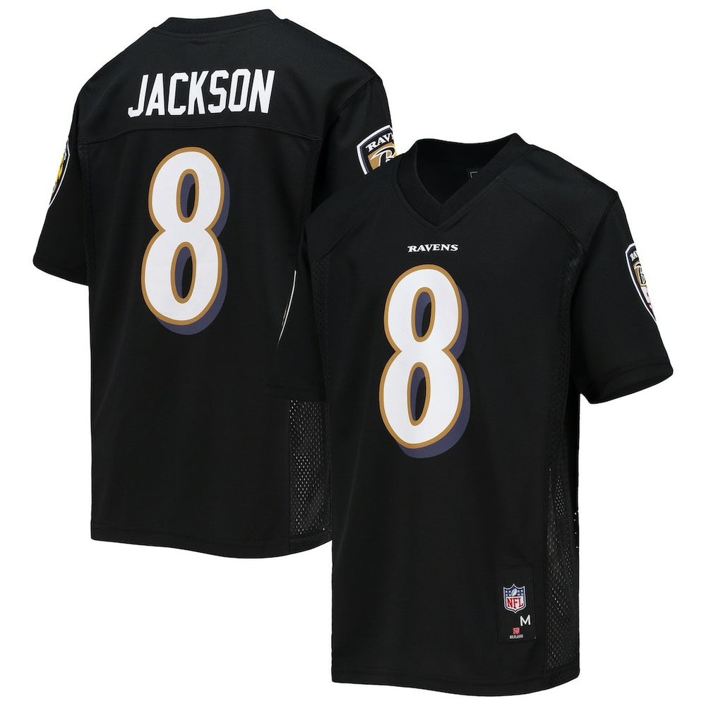 Lamar Jackson Youth Replica Player Jersey - Baltimore Ravens