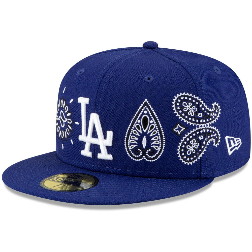 MLB Los Angeles Dodgers New Era Paisley Elements 59FIFTY Fitted Hat