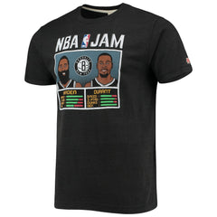 NBA James Harden & Kevin Durant Brooklyn Nets Homage NBA Jam T-Shirt