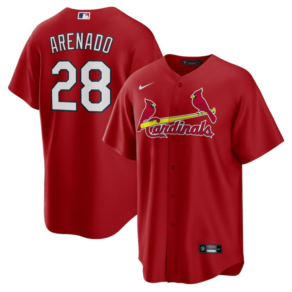 MLB Nolan Arenado St. Louis Cardinals Nike Alternate Official Replica Player Jersey