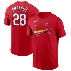 MLB Nolan Arenado St. Louis Cardinals Nike Name & Number T-Shirt