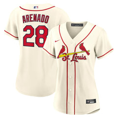 MLB Nolan Arenado St. Louis Cardinals Nike Women's Alternate Replica Player Jersey