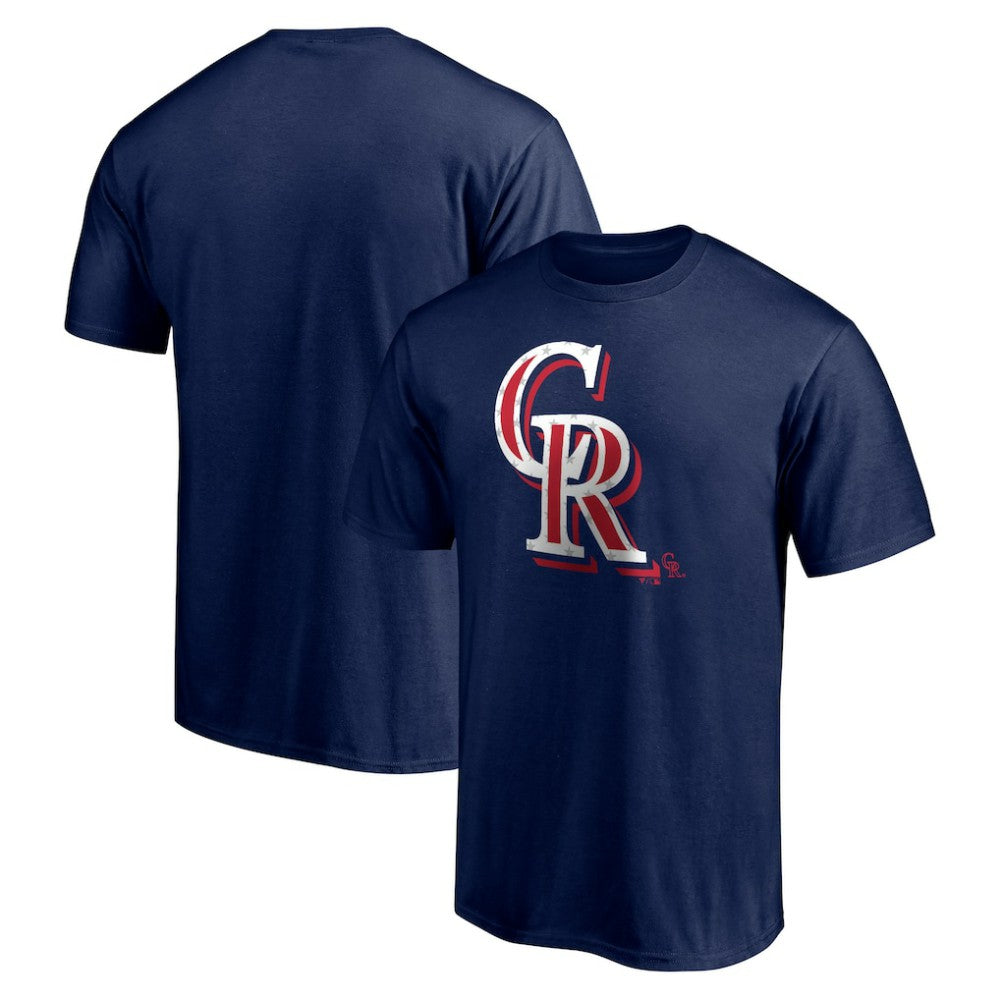 MLB Colorado Rockies Red White and Team T-Shirt