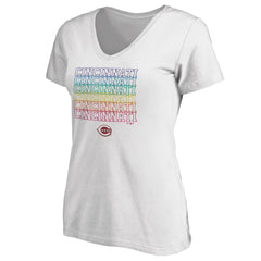 MLB Cincinnati Reds Women's City Pride V-Neck T-Shirt