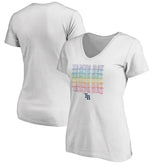 MLB Tampa Bay Rays Women's City Pride V-Neck T-Shirt
