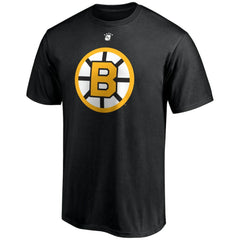 NHL Black Willie O'Ree Boston Bruins Fanatics Authentic Stack Retired Player Name & Number T-Shirt