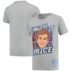 NBA Mark Price Cleveland Cavaliers Youth Hardwood Classics King of the Court Player T-Shirt sale