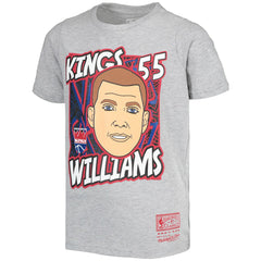 NBA Jason Williams Sacramento Kings Youth Hardwood Classics King of the Court Player T-Shirt