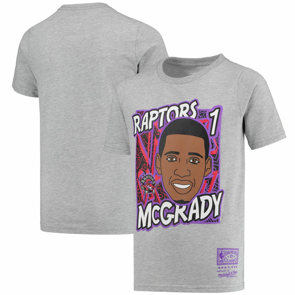 NBA Tracy McGrady Toronto Raptors Youth Hardwood Classics King of the Court Player T-Shirt