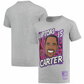 NBA Vince Carter Toronto Raptors Youth Hardwood Classics King of the Court Player T-Shirt