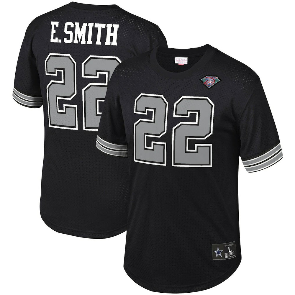 Emmitt Smith Retired Player Name & Number Mesh Top - Dallas Cowboys
