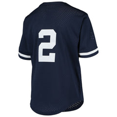 MLB Derek Jeter New York Yankees Mitchell & Ness Youth Cooperstown Collection Mesh Batting Practice Jersey