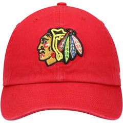 NHL Red Chicago Blackhawks '47 Clean Up Adjustable Hat