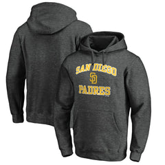 MLB San Diego Padres Heart and Soul Pullover Hoodie