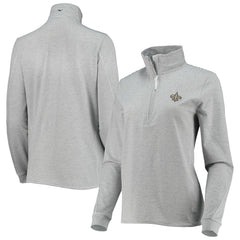 Vineyard Vines Women's Sankaty Shep Half-Zip Pullover Top - New Orleans Saints