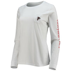 Vineyard Vines Women's Helmet Long Sleeve T-Shirt - Atlanta Falcons
