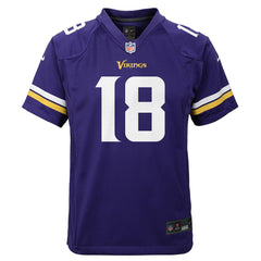 Justin Jefferson Youth Game Jersey - Minnesota Vikings