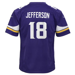 Justin Jefferson Youth Game Jersey - Minnesota Vikings