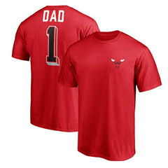 NBA Chicago Bulls Number One Dad T-Shirt sale