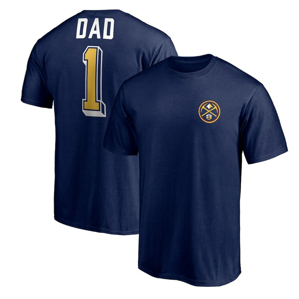 NBA Denver Nuggets Number One Dad T-Shirt sale