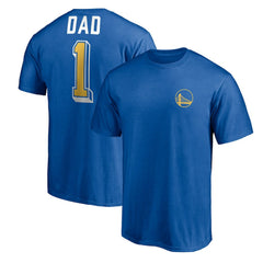 NBA Golden State Warriors Number One Dad T-Shirt sale