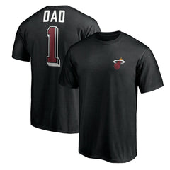 NBA Miami Heat Number One Dad T-Shirt