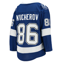 NHL Blue Nikita Kucherov Tampa Bay Lightning Youth Home Replica Player Jersey