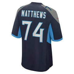 Bruce Matthews Retired Player Jersey - Tennessee Titans