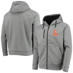 Dunbrooke Shag Tri-Blend Full-Zip Raglan Hoodie - Cleveland Browns