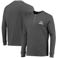 Dunbrooke Logo Maverick Thermal Henley Long Sleeve T-Shirt - Chicago Bears
