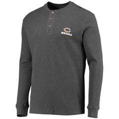 Dunbrooke Logo Maverick Thermal Henley Long Sleeve T-Shirt - Chicago Bears
