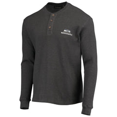 Dunbrooke Logo Maverick Thermal Henley Long Sleeve T-Shirt - Seattle Seahawks