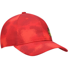 NHL Red Chicago Blackhawks adidas Women's Camo Slouch Adjustable Hat