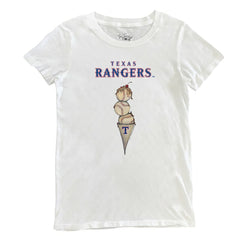 MLB Texas Rangers Tiny Turnip Women's Triple Scoop T-Shirt